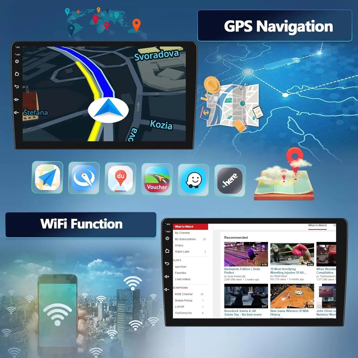 Android 14 Carplay Auto For BMW E46 M3 1998-2006 Car Radio Multimedia Video Player 2Din 4G+WIFI GPS Navigation Head Unit Stereo