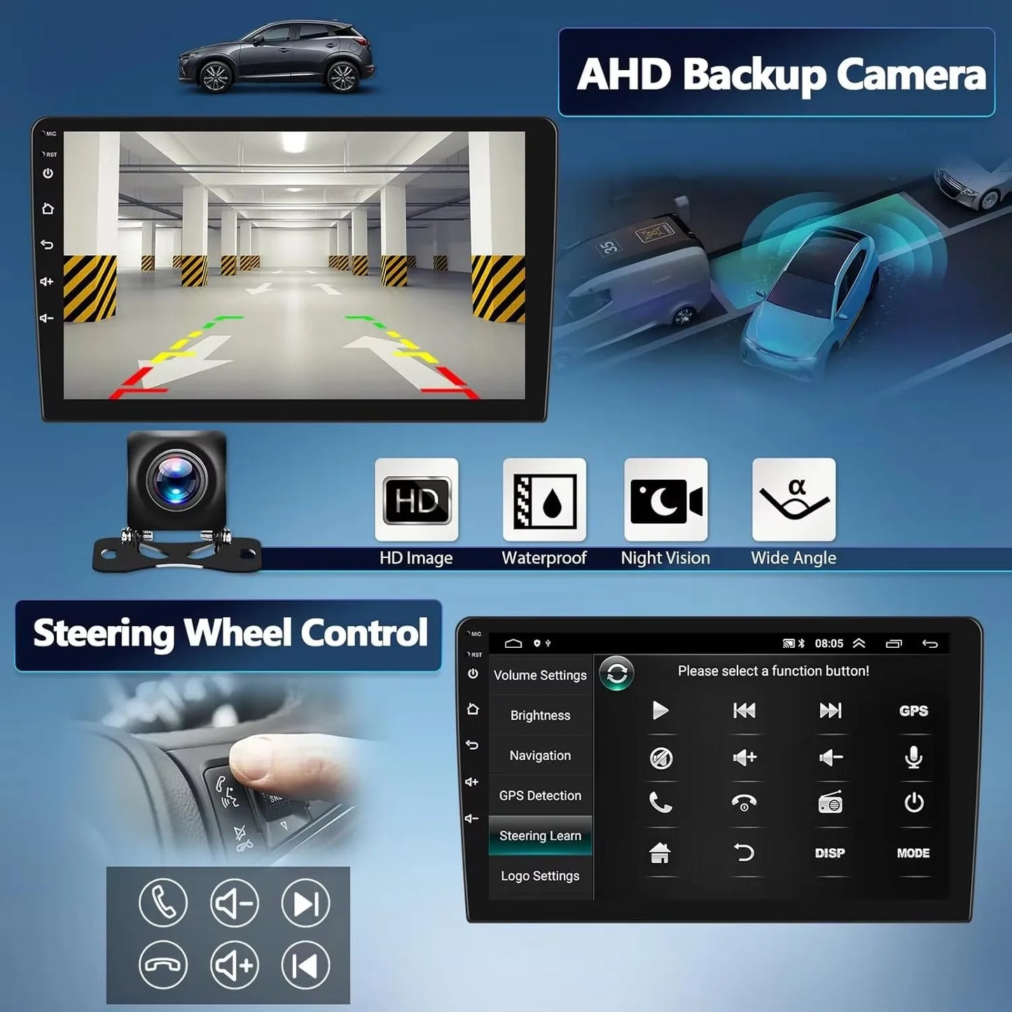Android 14 Carplay Auto For BMW E46 M3 1998-2006 Car Radio Multimedia Video Player 2Din 4G+WIFI GPS Navigation Head Unit Stereo