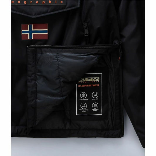 Men's Sports Jacket Napapijri Rainforest Next Black