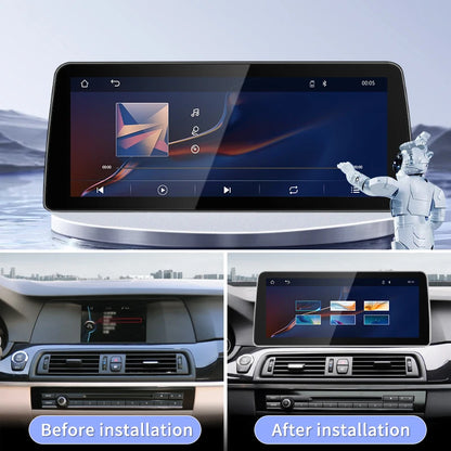 Wireless Carplay Android Auto Display Touch Screen For BMW 5series 520Li 523 525 530 F10 F11 CIC NBT Car Multimedia Video Player