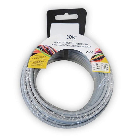 Coaxial TV Antenna Cable EDM 28479 Grey 50 m 2,5 mm-0