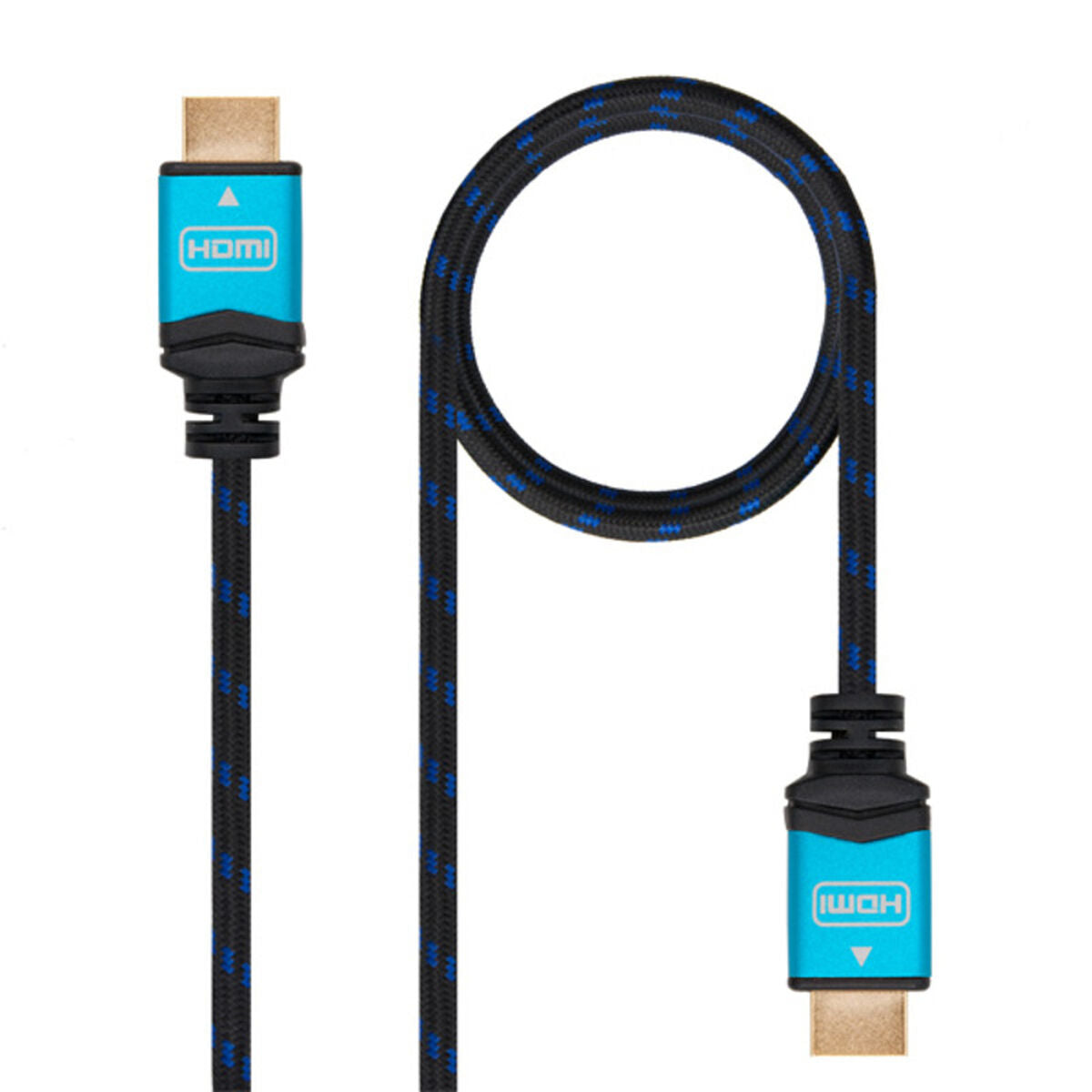 HDMI Cable TooQ 10.15.37 V2.0 Black Blue-7