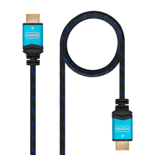 HDMI Cable TooQ 10.15.37 V2.0 Black Blue-0