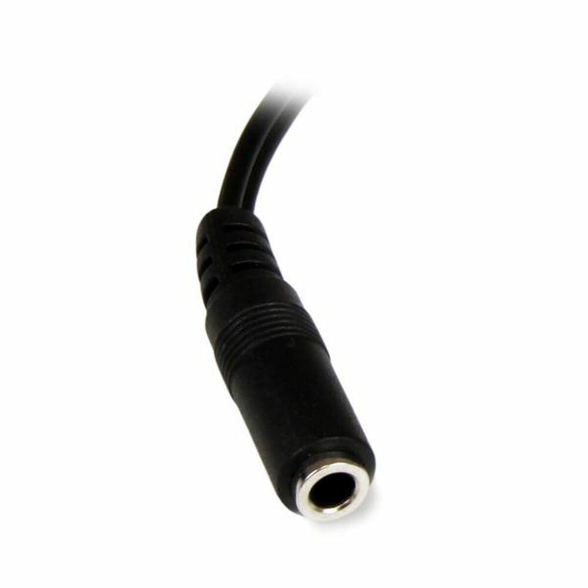 Audio Jack (3.5mm) to 2 RCA Cable Startech MUFMRCA              Black 0,15 m-1