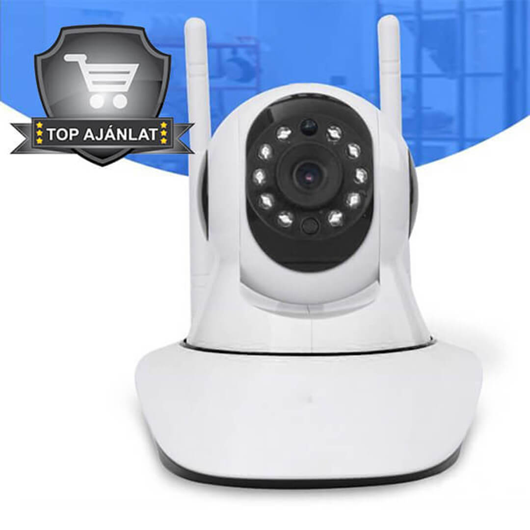 Otočná WiFi kamera s 2 anténami